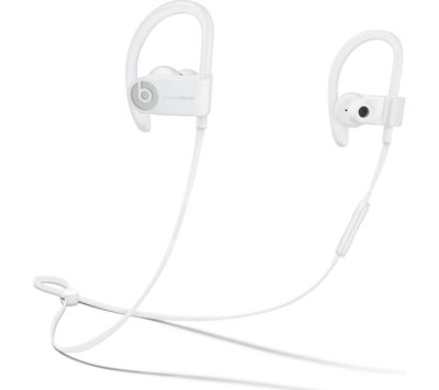 BEATS BY DR DRE Powerbeats3 Wireless Bluetooth Headphones - White BEATS BY DR DRE Powerbeats3 Wireless Bluetooth Headphones - White